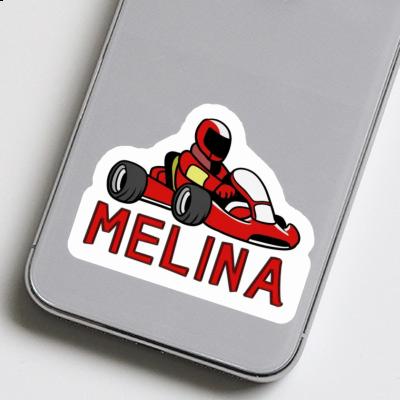 Melina Sticker Kart Laptop Image