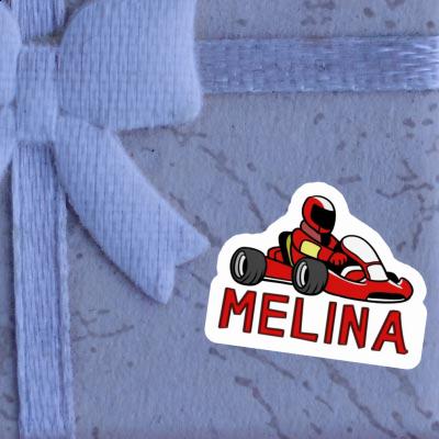 Melina Sticker Kart Laptop Image