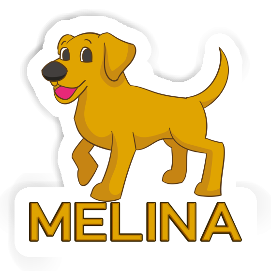 Sticker Melina Labrador Notebook Image