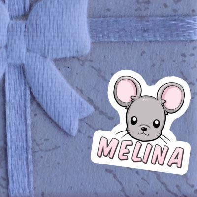 Melina Sticker Mousehead Notebook Image