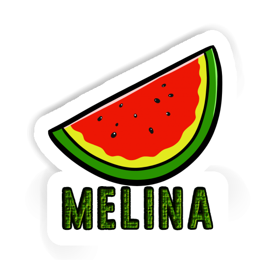 Sticker Melina Watermelon Laptop Image