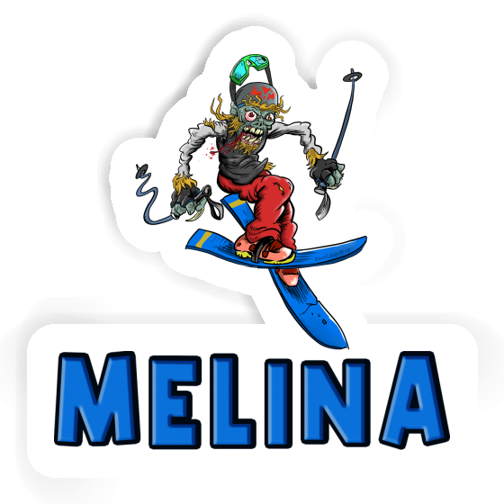 Sticker Freerider Melina Laptop Image