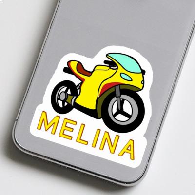 Moto Autocollant Melina Image