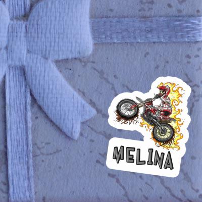 Dirt Biker Sticker Melina Gift package Image