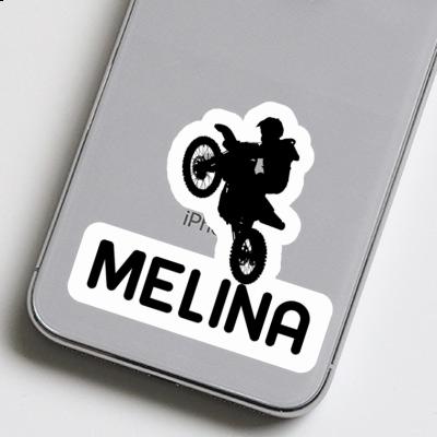 Sticker Motocross Rider Melina Gift package Image