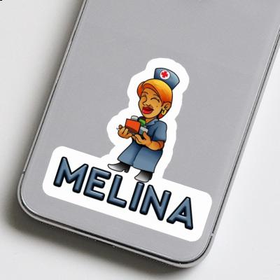 Sticker Krankenschwester Melina Gift package Image