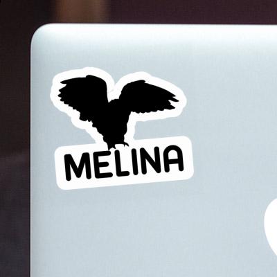 Melina Sticker Owl Laptop Image