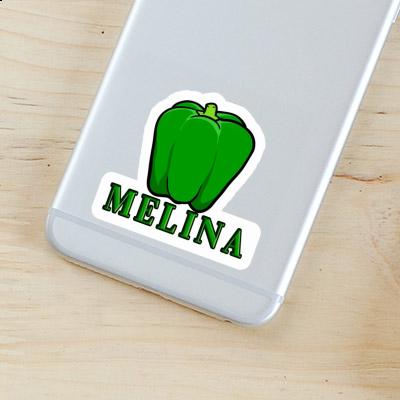 Sticker Melina Pepper Notebook Image