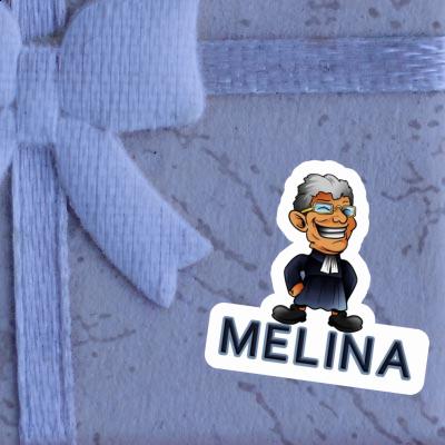 Sticker Priest Melina Laptop Image