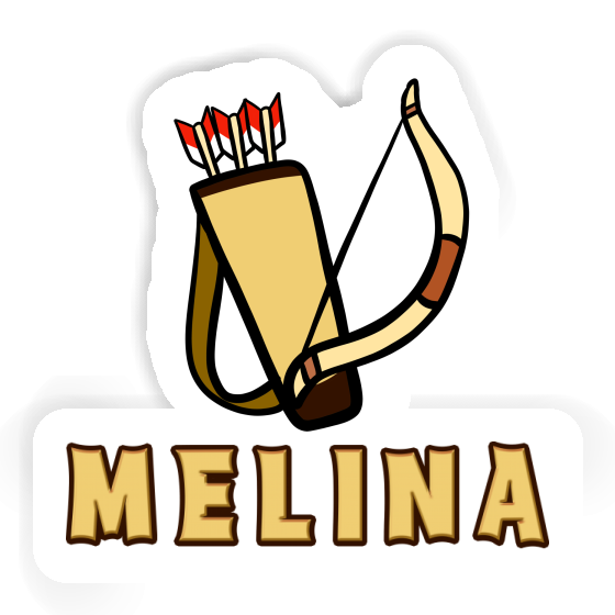 Melina Sticker Arrow Bow Laptop Image