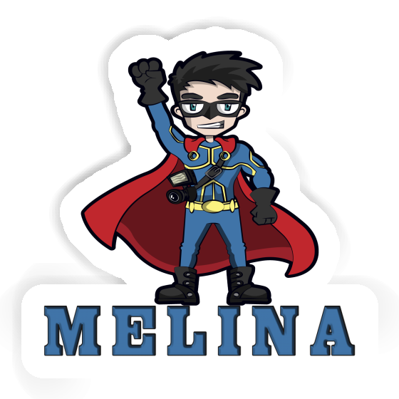 Melina Sticker Photographer Laptop Image