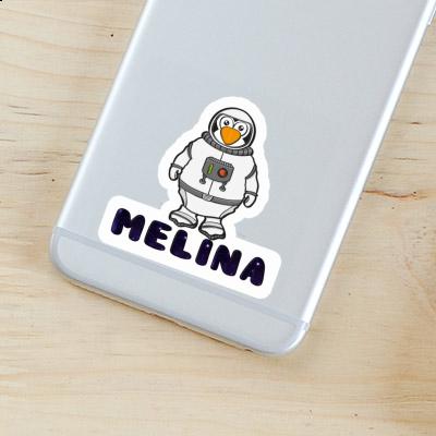 Sticker Melina Penguin Laptop Image