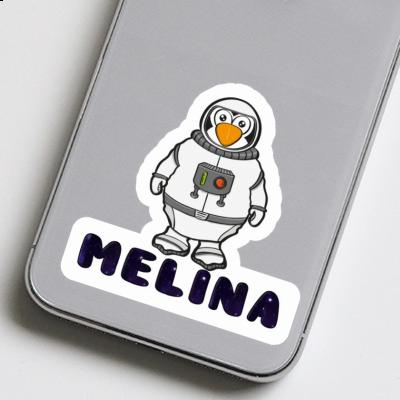 Sticker Melina Penguin Gift package Image