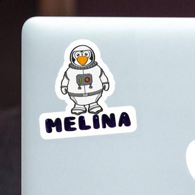 Sticker Melina Penguin Notebook Image