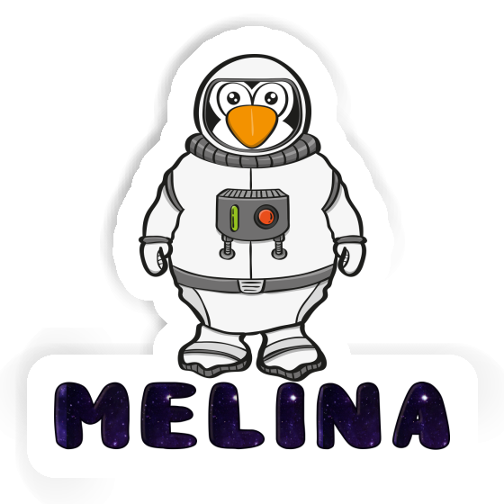 Sticker Melina Penguin Gift package Image