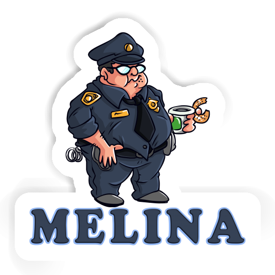 Autocollant Melina Policier Gift package Image