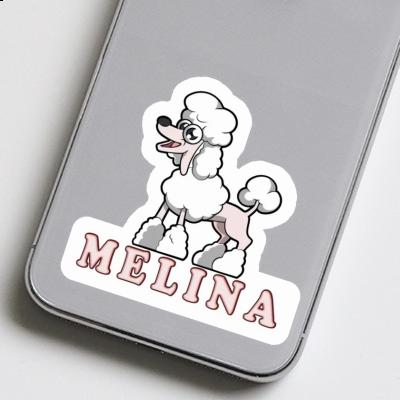 Sticker Poodle Melina Notebook Image