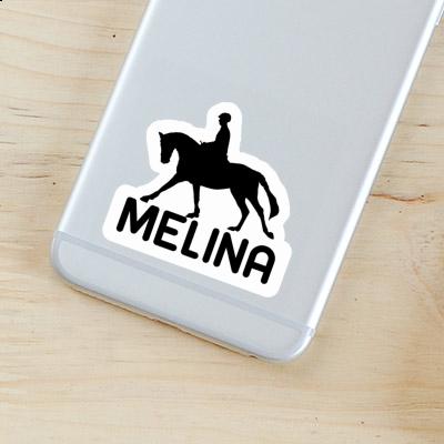 Melina Sticker Horse Rider Notebook Image