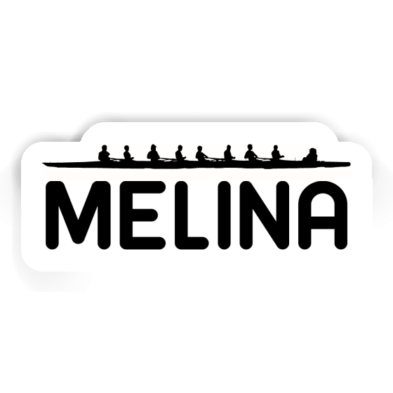 Sticker Melina Rowboat Notebook Image