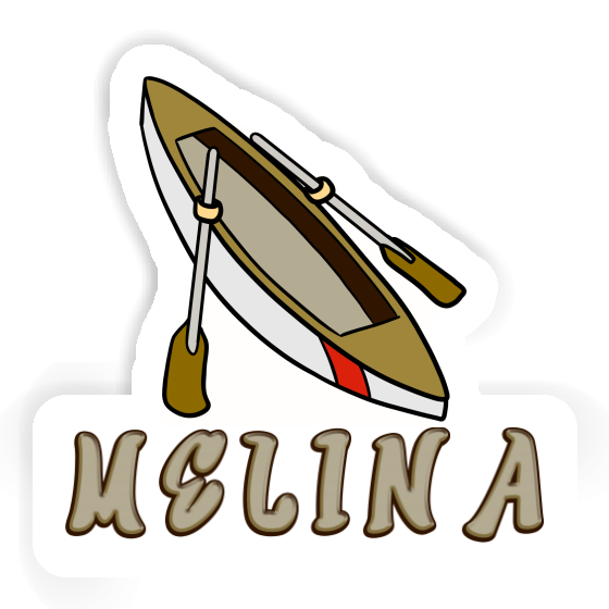 Melina Sticker Rowboat Laptop Image