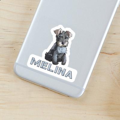 Sticker Melina Schnauzer Laptop Image