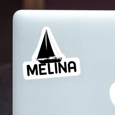 Sailboat Sticker Melina Gift package Image