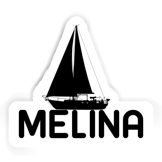 Sailboat Sticker Melina Gift package Image