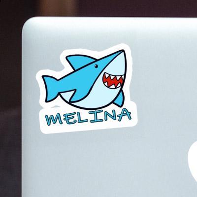 Sticker Melina Shark Image