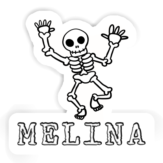 Sticker Skull Melina Notebook Image