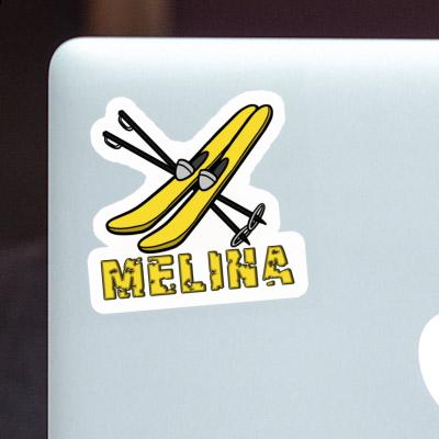 Ski Sticker Melina Image