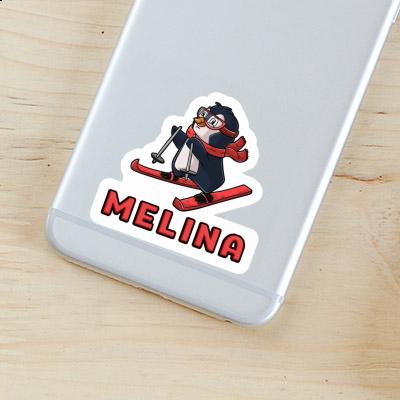 Melina Sticker Skier Gift package Image