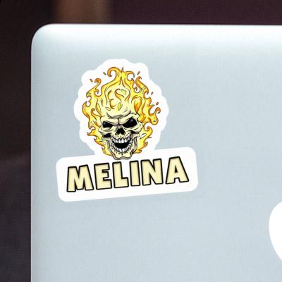 Melina Sticker Feuerkopf Notebook Image