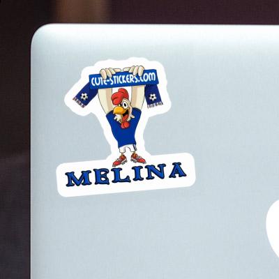 Sticker Rooster Melina Laptop Image