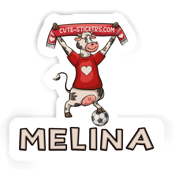 Sticker Melina Cow Notebook Image