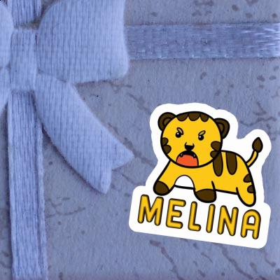 Bébé tigre Autocollant Melina Gift package Image