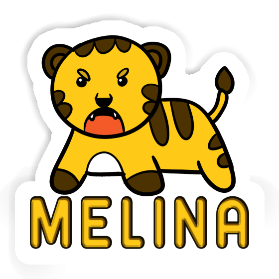 Sticker Baby Tiger Melina Gift package Image