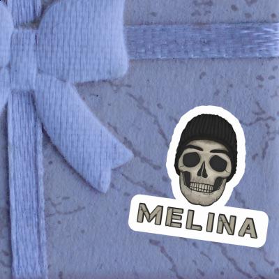 Sticker Melina Skull Gift package Image