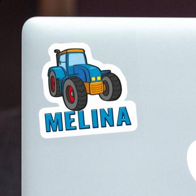 Sticker Tractor Melina Notebook Image