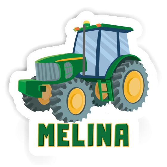 Sticker Melina Tractor Gift package Image