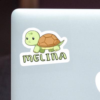 Melina Sticker Turtle Notebook Image