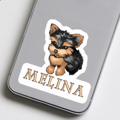 Yorkshire Terrier Sticker Melina Notebook Image