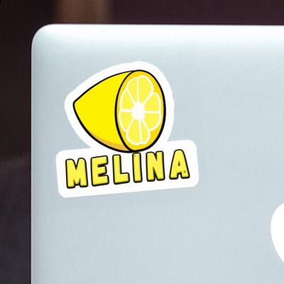 Melina Sticker Citron Notebook Image