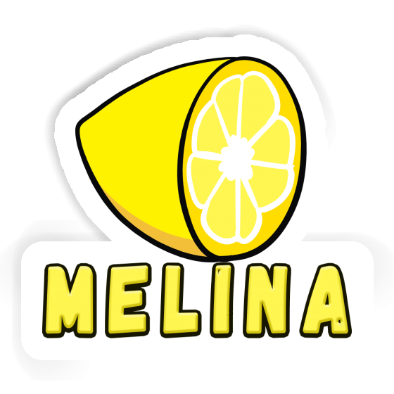 Melina Sticker Citron Laptop Image