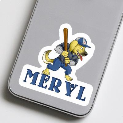 Meryl Aufkleber Baseball-Hund Gift package Image