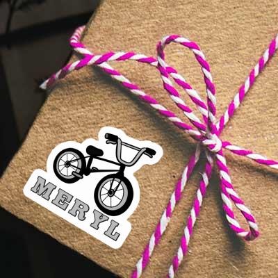 Aufkleber Meryl BMX Laptop Image