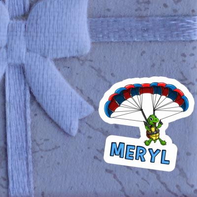 Parapentiste Autocollant Meryl Laptop Image