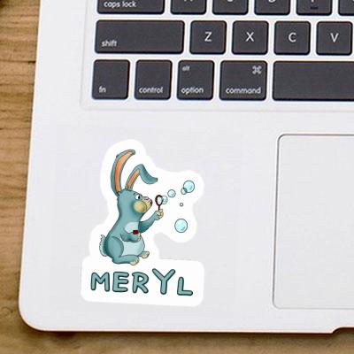 Meryl Aufkleber Hase Laptop Image