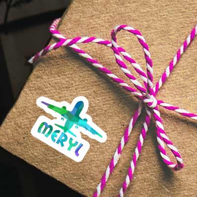 Sticker Meryl Jumbo-Jet Notebook Sticker Meryl Jumbo-Jet Gift package Image