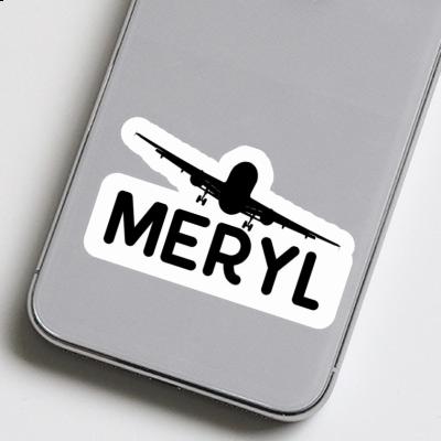 Flugzeug Sticker Meryl Notebook Flugzeug Sticker Meryl Notebook Image