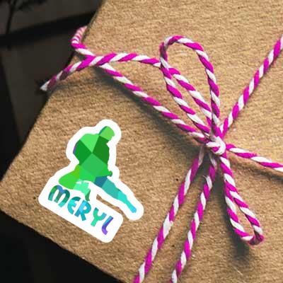 Sticker Karateka Meryl Notebook Sticker Karateka Meryl Gift package Image